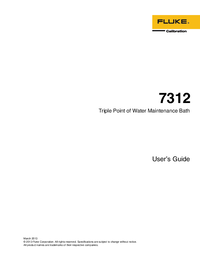 Thumbnail of document Manual - 7312-16 Triple Point of Water Maintenance Bath